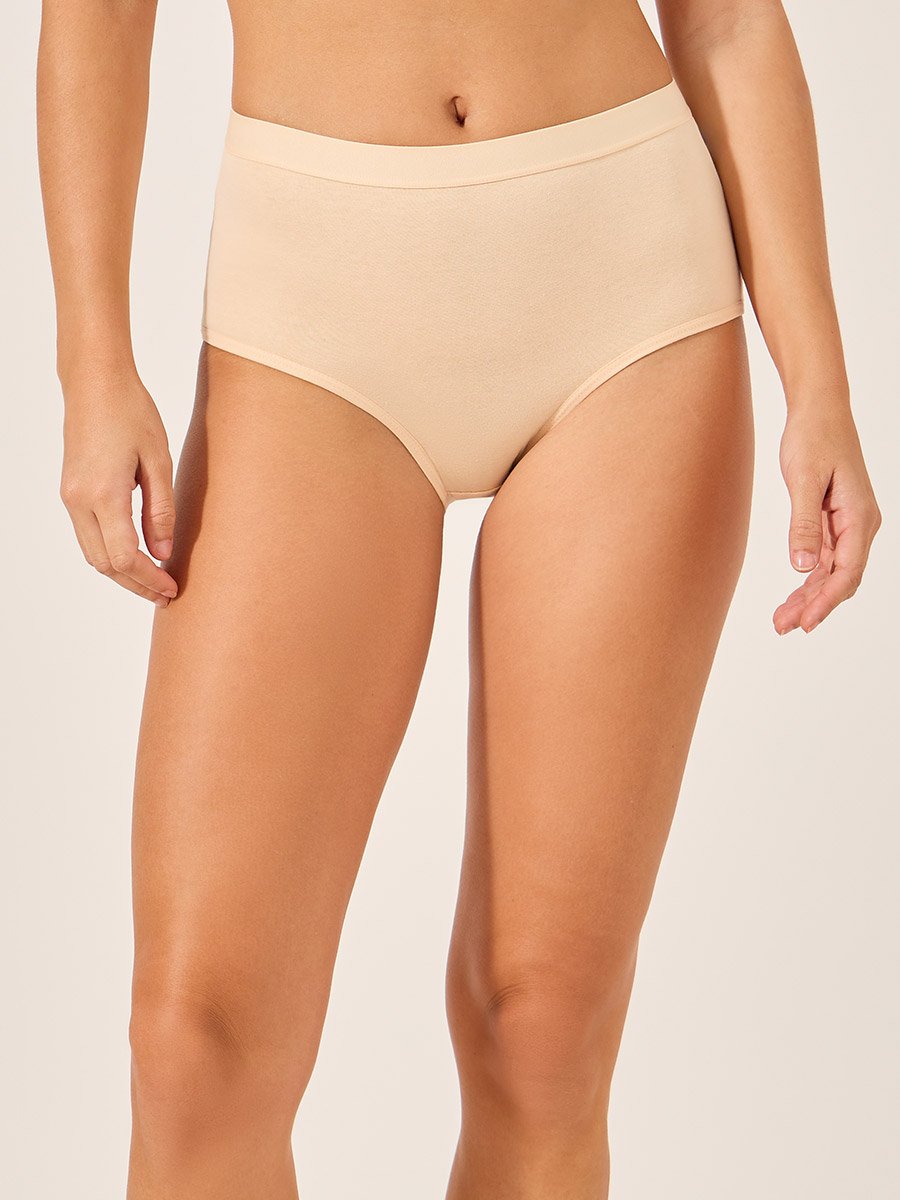 Pack of 3 - Solid Full Briefs