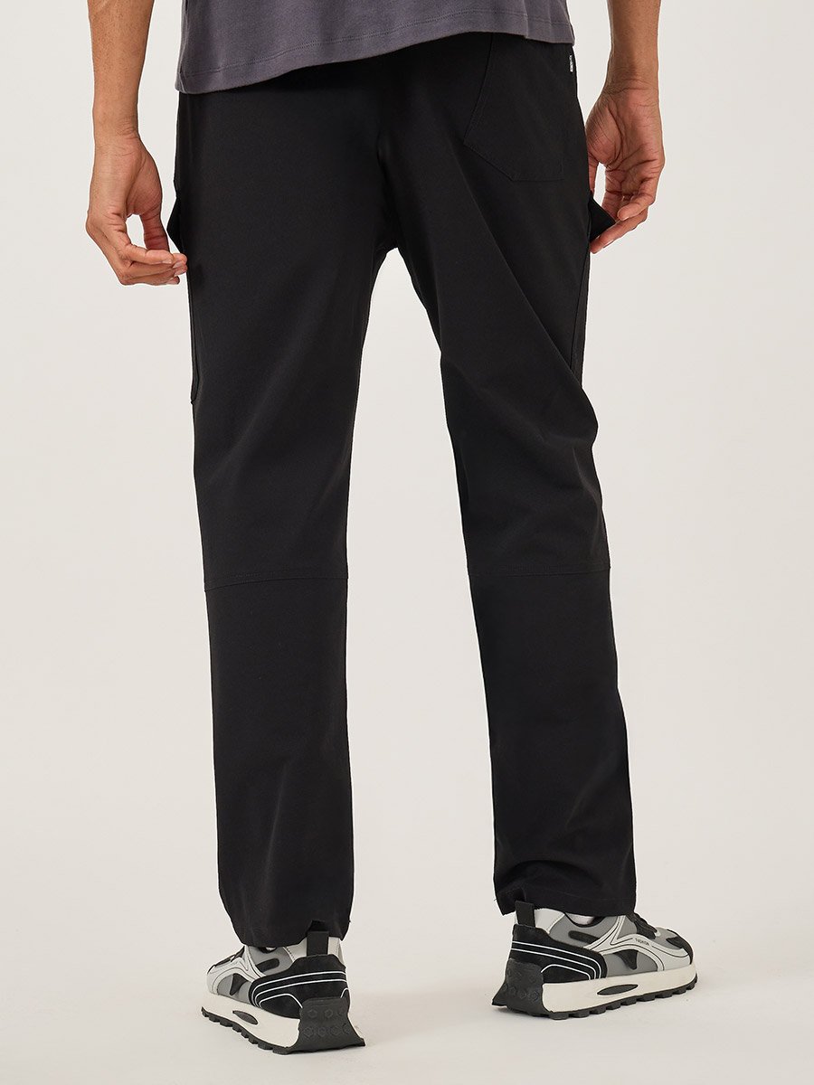 Mid Rise Straight Fit Track Pant with Drawstring