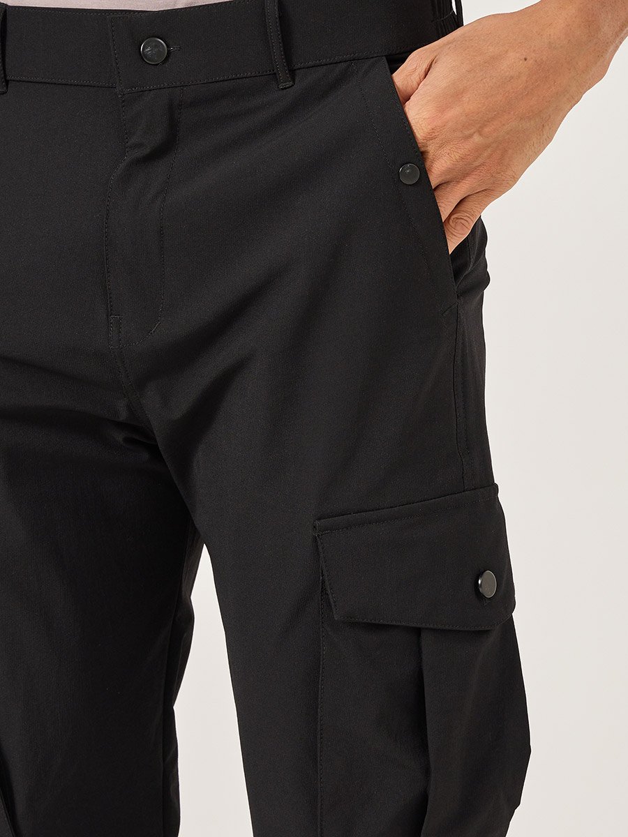 Mid Rise Straight Fit Track Pant with Drawstring