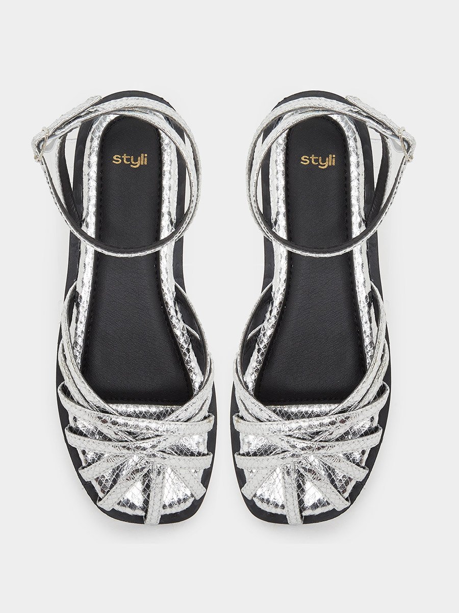 Strappy Flats Sandals