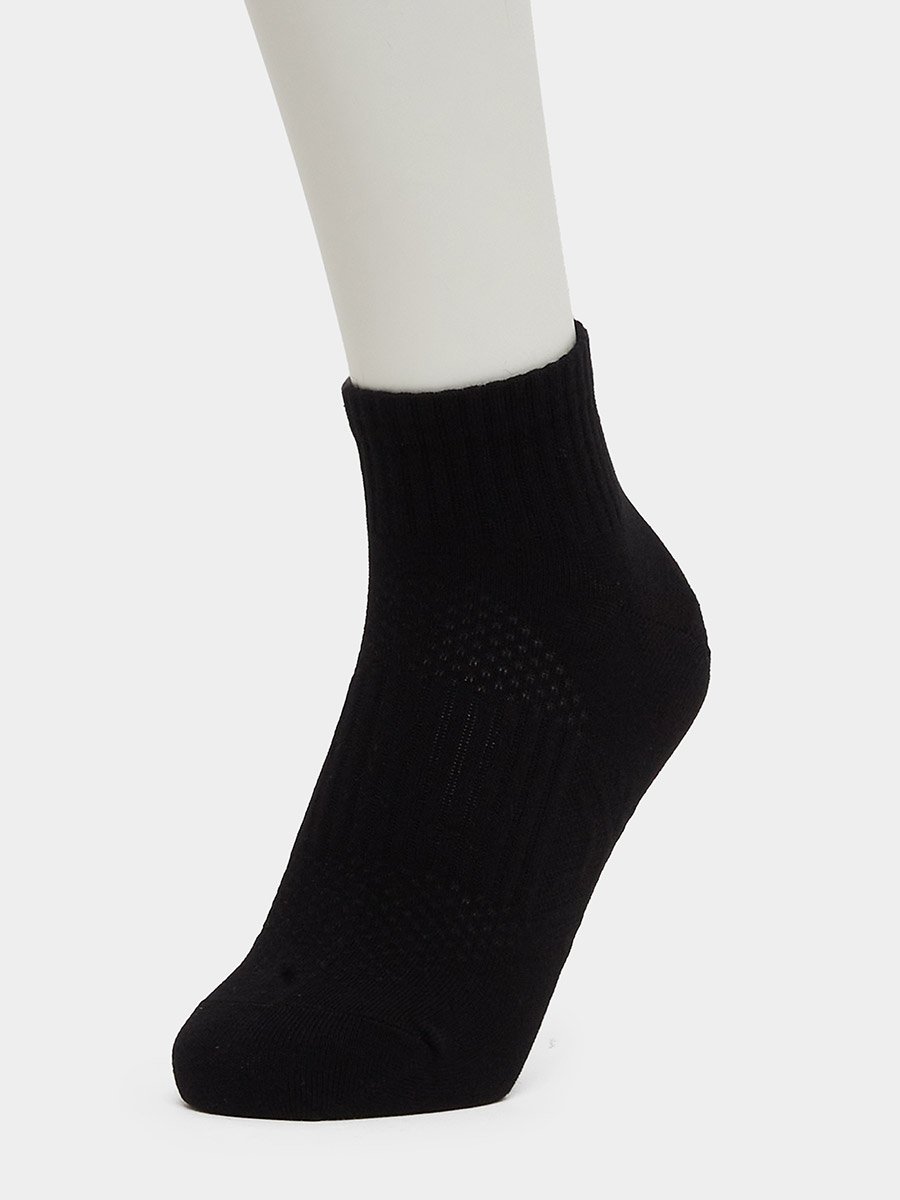Set of 4 - Ribbed Ankle Socks