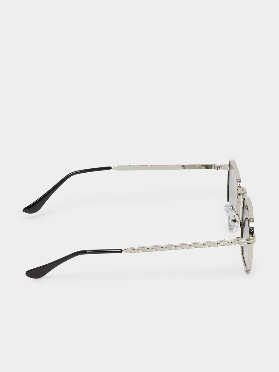 Green Double Bridge Aviator Sunglasses