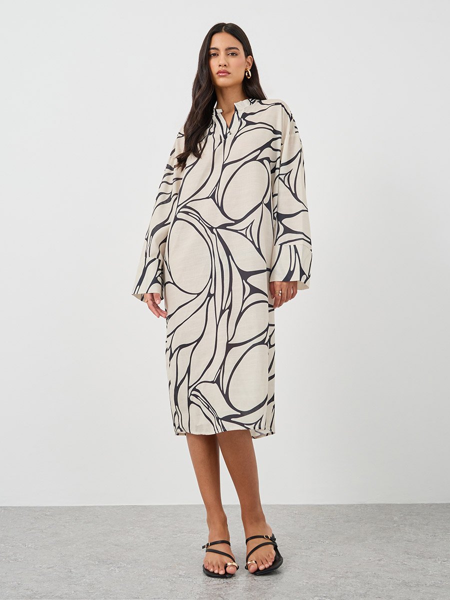 kaftan dress knee length Linen Kaftan Dress with Pockets, Knee Length Linen Dress, Tie-Waist Dress