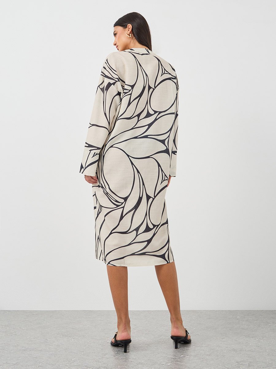 kaftan dress knee length Floaty Knee Length Silk Designer Kaftans Lindsey Brown