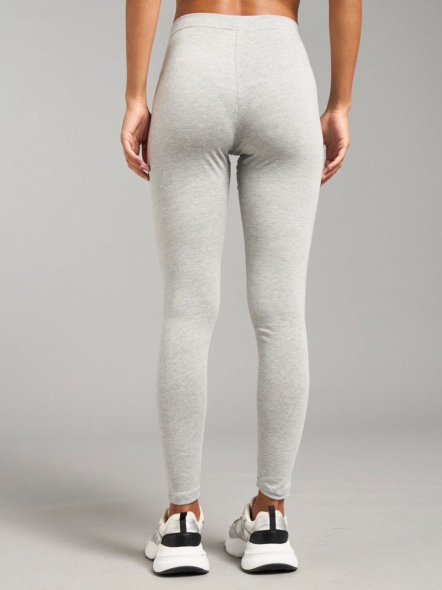 Skinny Fit Solid Anti-Pilling Leggings with Elasticated Waistband