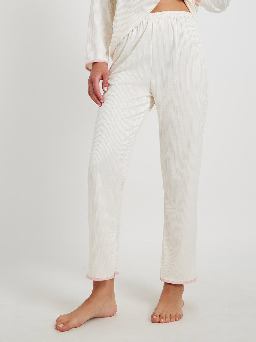 Solid Long Sleeve Shirt and Pyjama Set