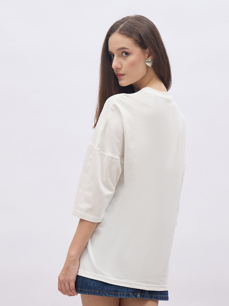 Graphic Print Oversized T-Shirt