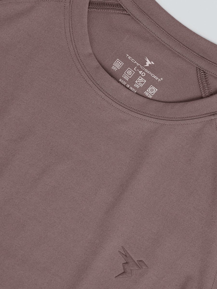 Solid Short Sleeves Regular Fit T-Shirt