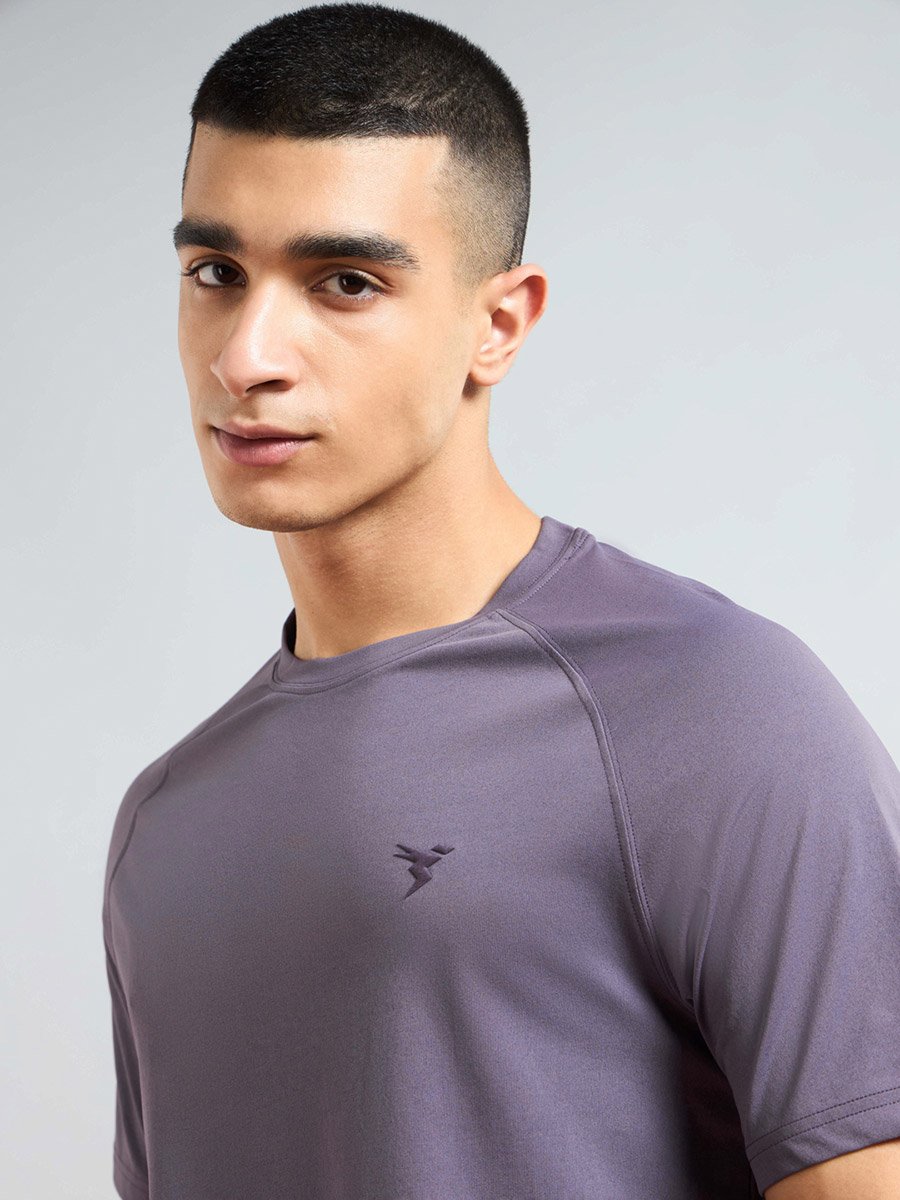 Solid Short Sleeves Regular Fit T-Shirt