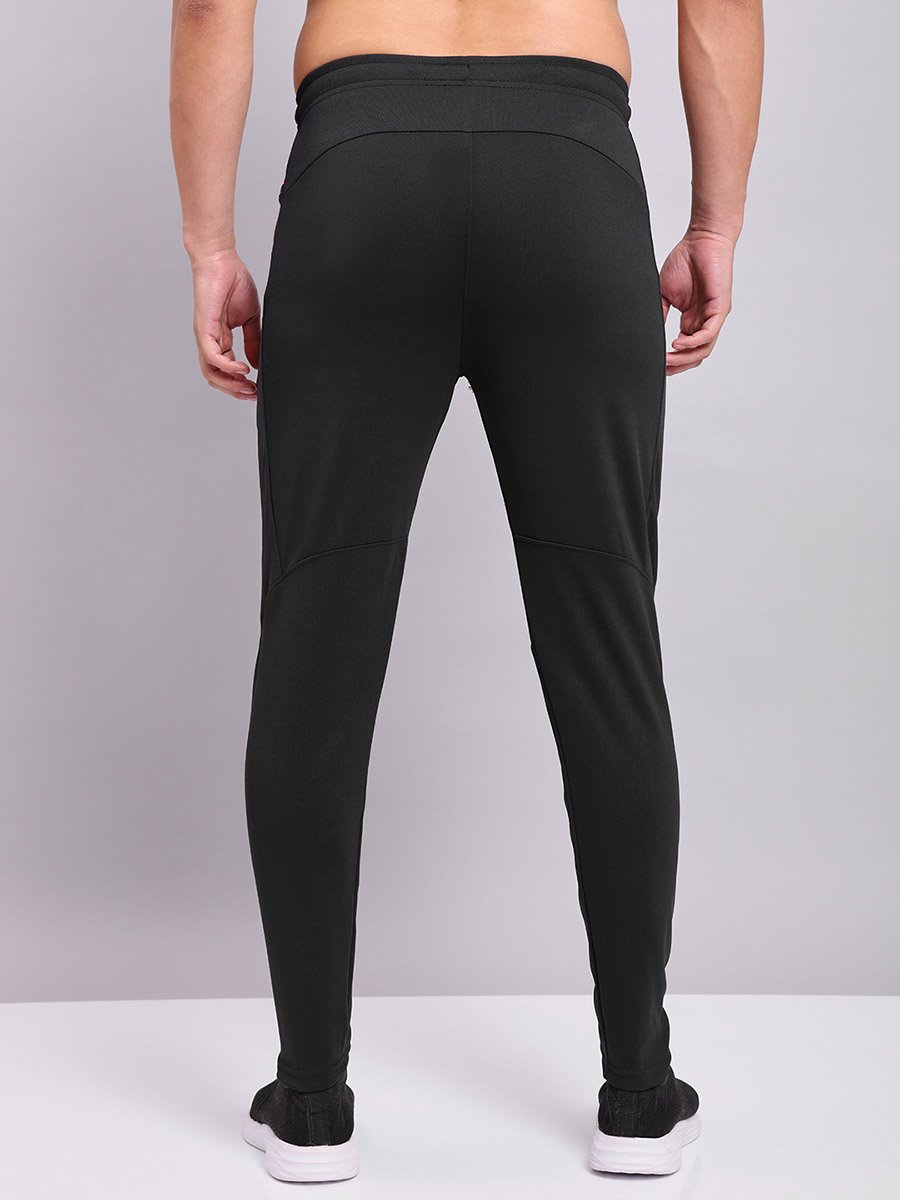Mid Rise Solid Slim Fit Trackpants
