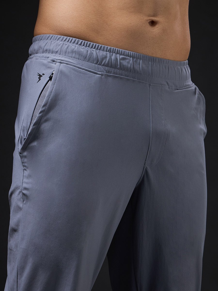 Men Solid Relaxed Fit Sports Track Pants