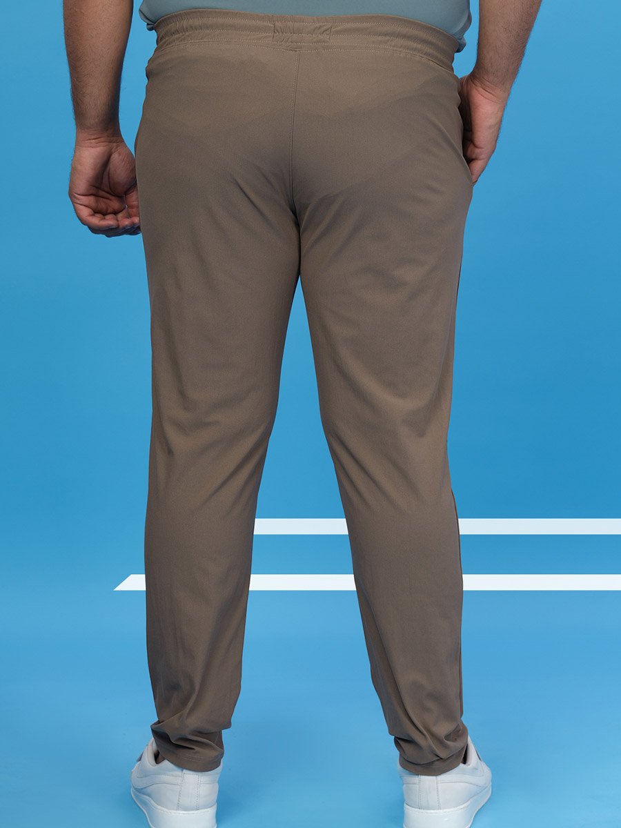 Men Solid Relaxed Fit Track Pants with DURACOOL+