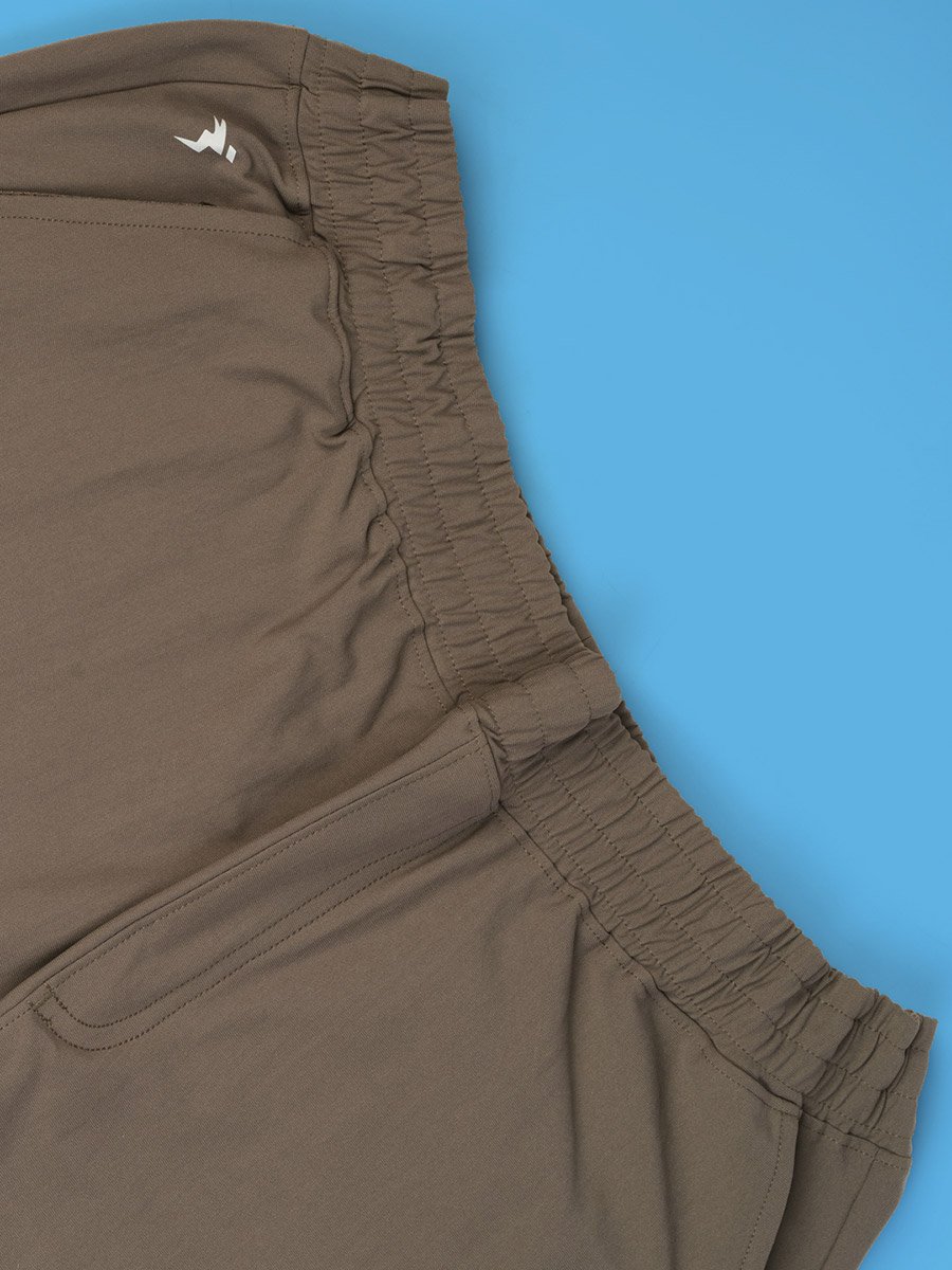 Men Solid Relaxed Fit Track Pants with DURACOOL+