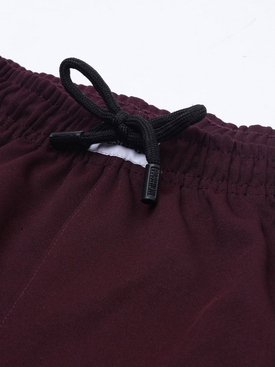Side Tape Regular Fit Shorts with Drawstring For Men at Saudi | Styli