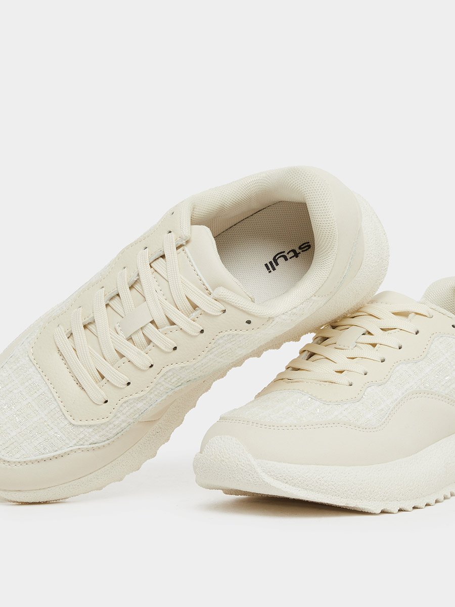 Panelled Lace Up Sneaker 