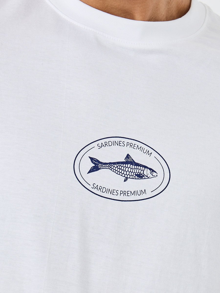 Graphic Print Crew Neck Oversize T-Shirt