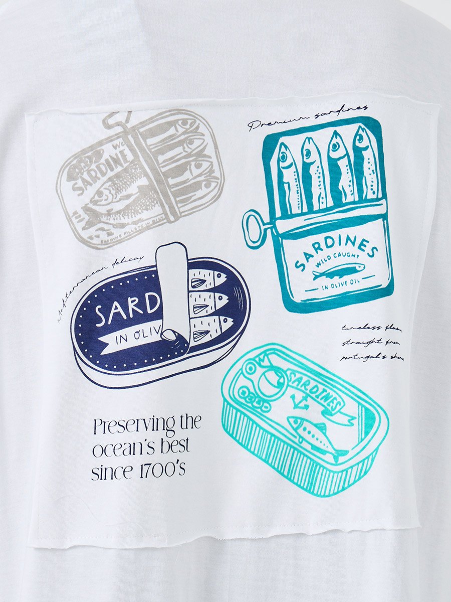 Graphic Print Crew Neck Oversize T-Shirt