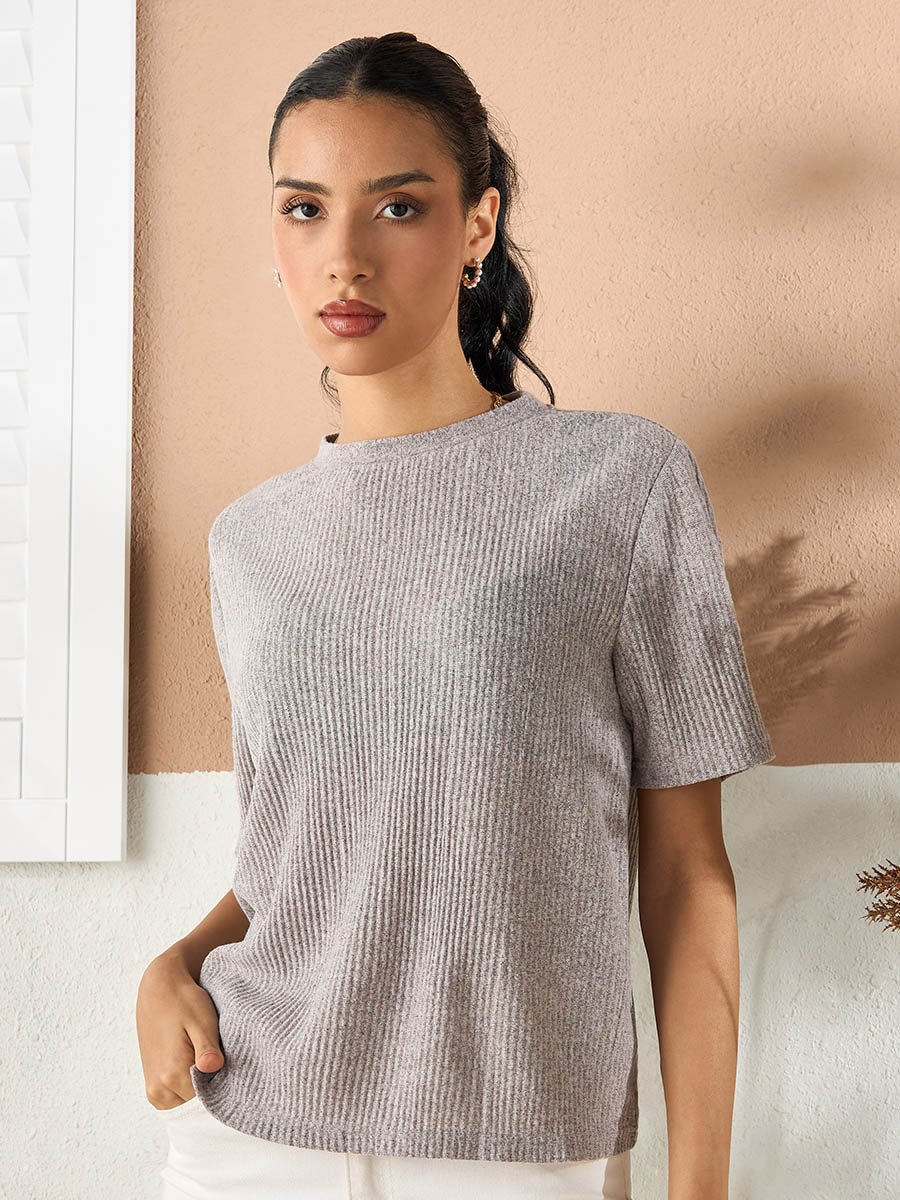 Ribbed Top For Default Category at UAE | Styli