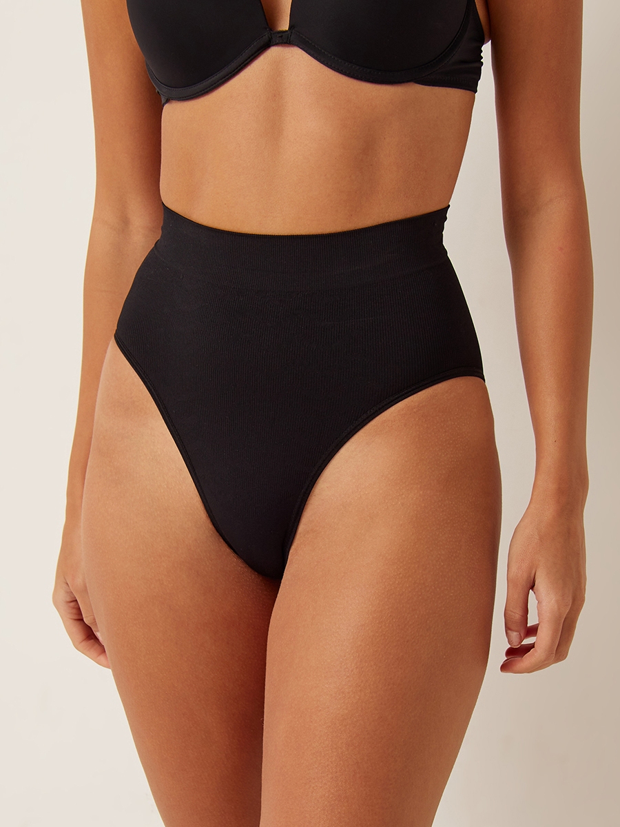 Textured Shaping Briefs with Elasticised Waistband