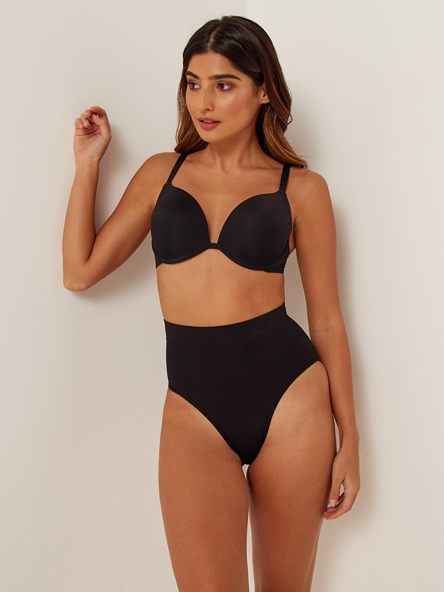 Textured Shaping Briefs with Elasticised Waistband