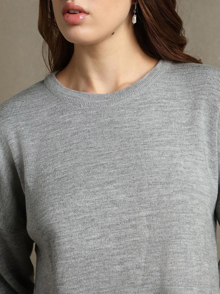 Regular Fit Solid Full Sleeve Co-Ords