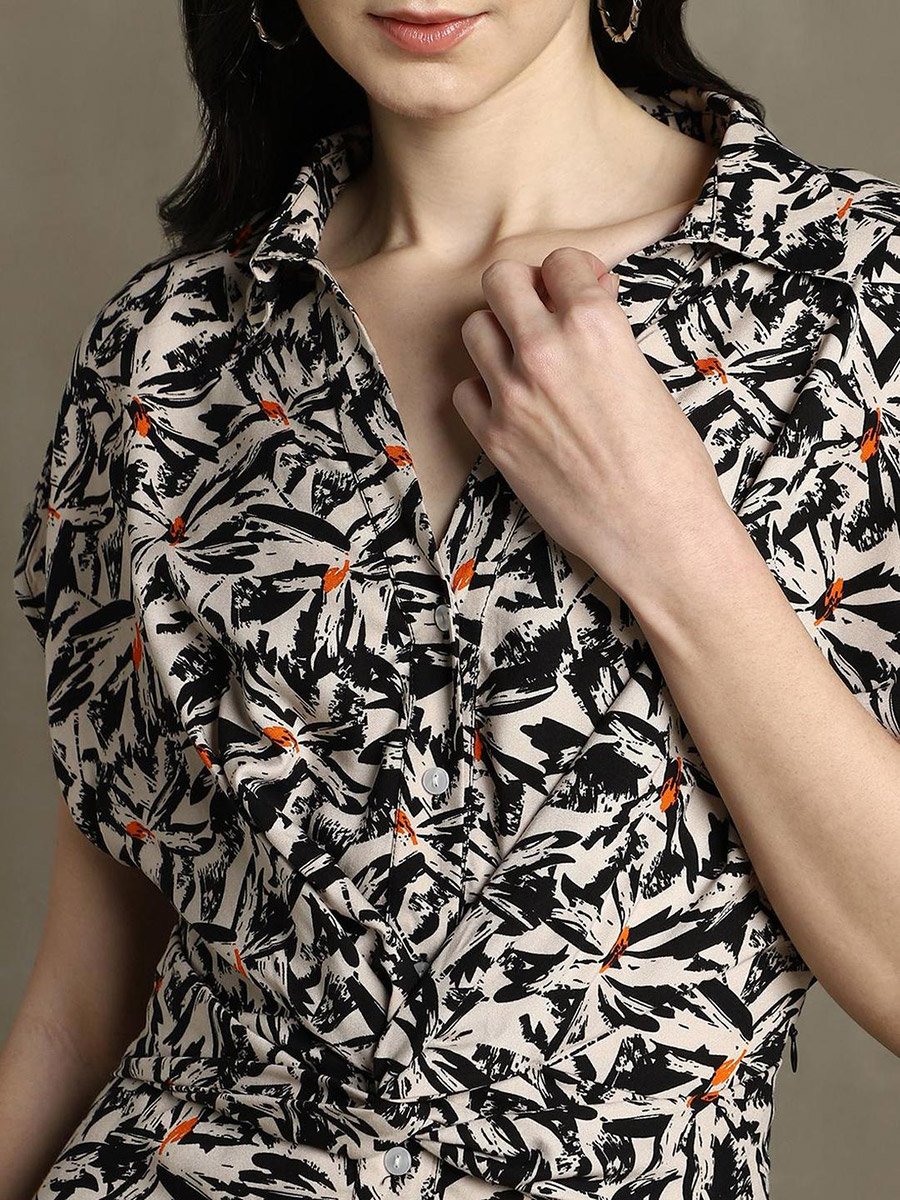 Floral Printed Sheath Dress