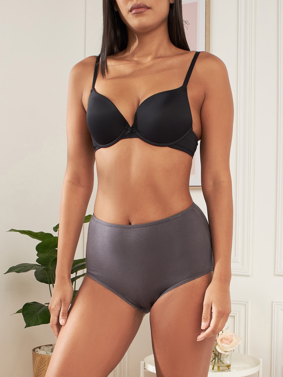 Plain Briefs with Elasticated Waistband
