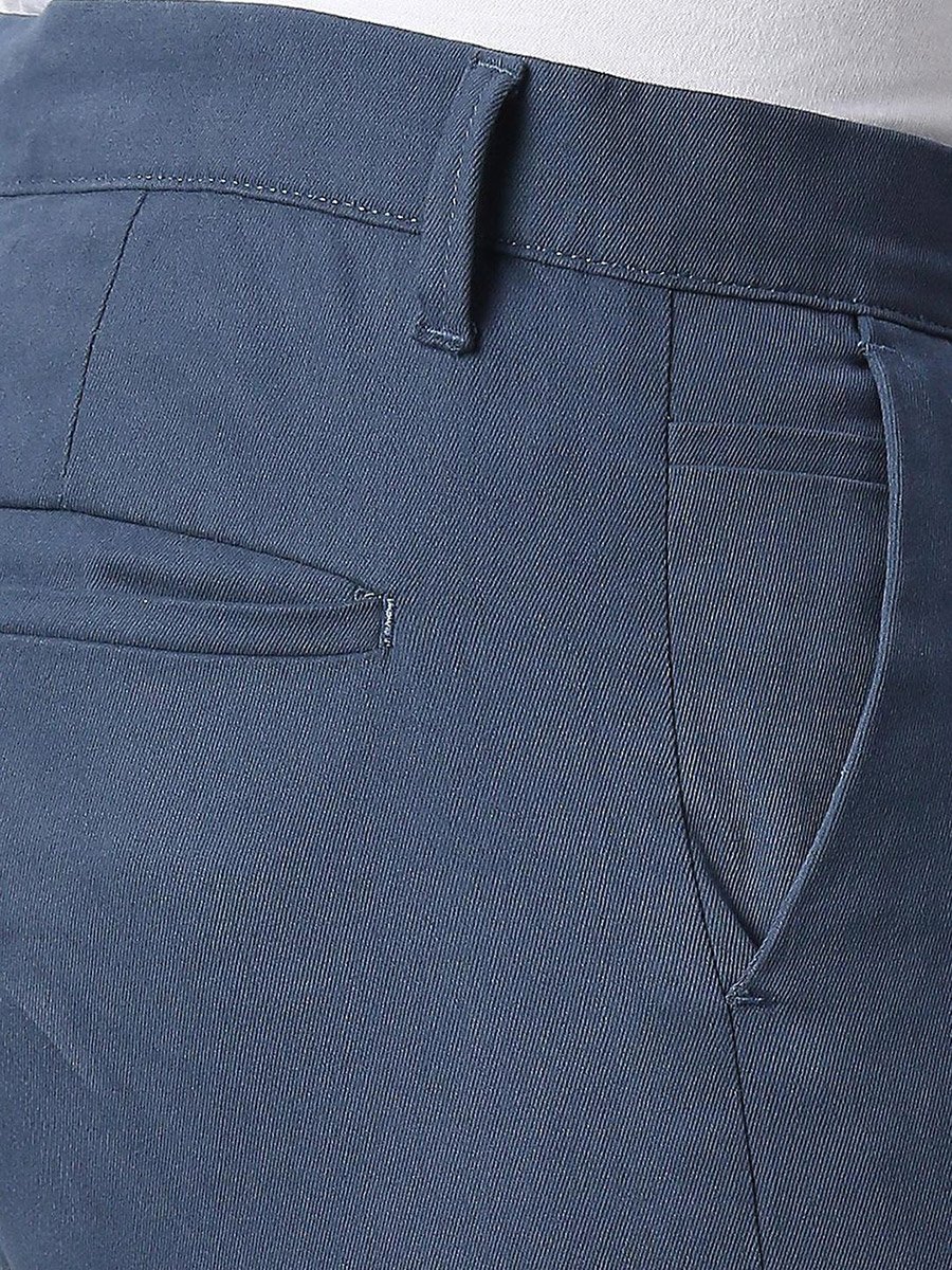 Tapered Fit Cotton Chinos Trousers