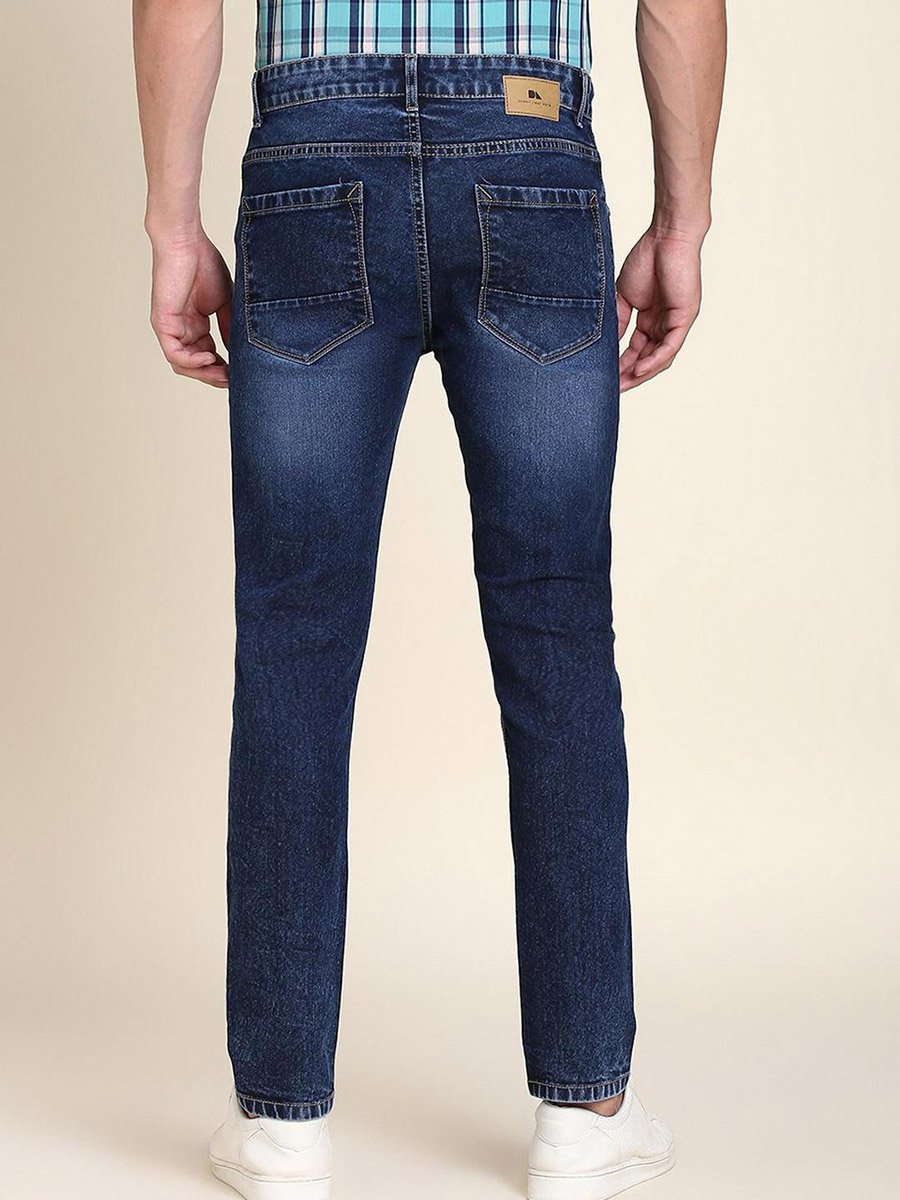 Mid Wash Slim Fit Jeans