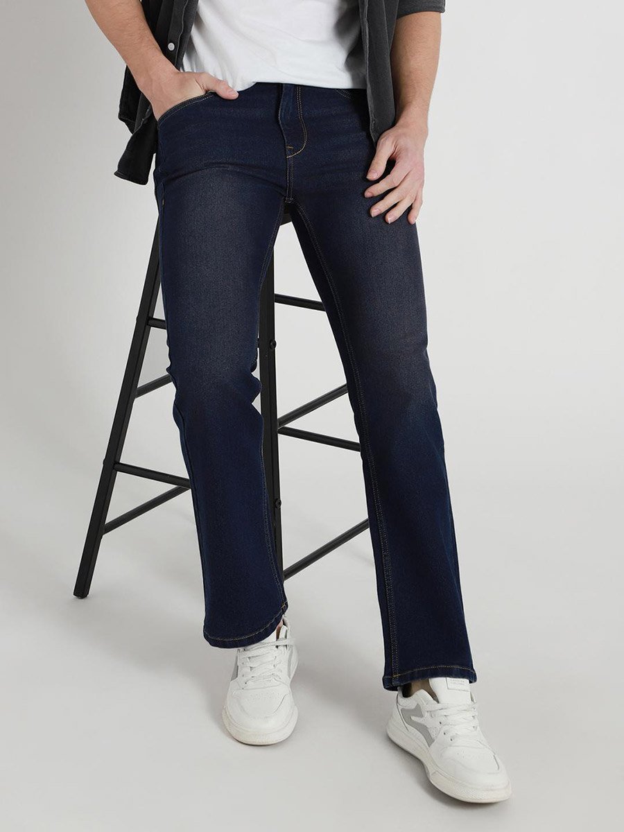 Light Wash Bootcut Jeans