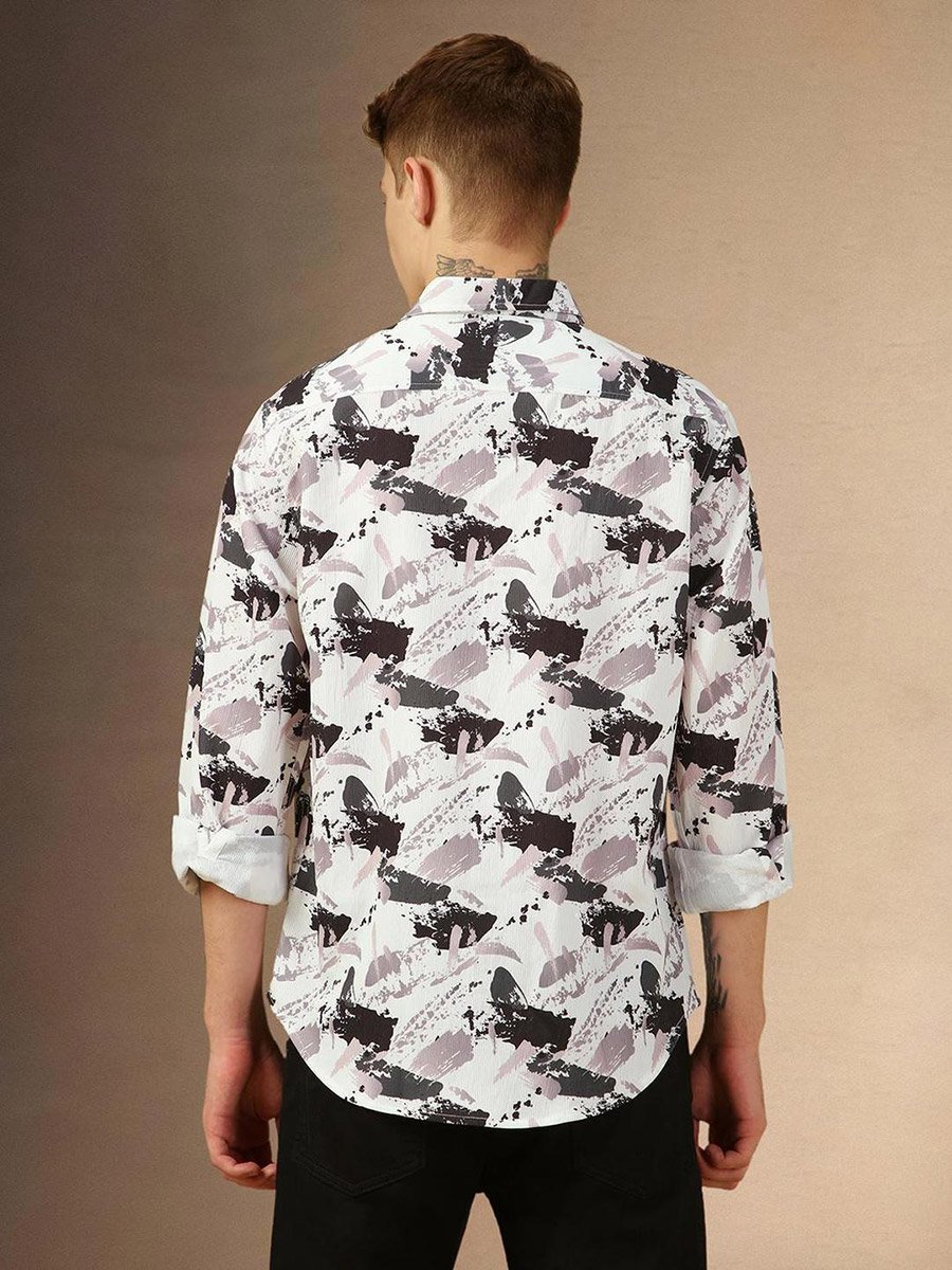 Printed Long Sleeves Casual Shirt
