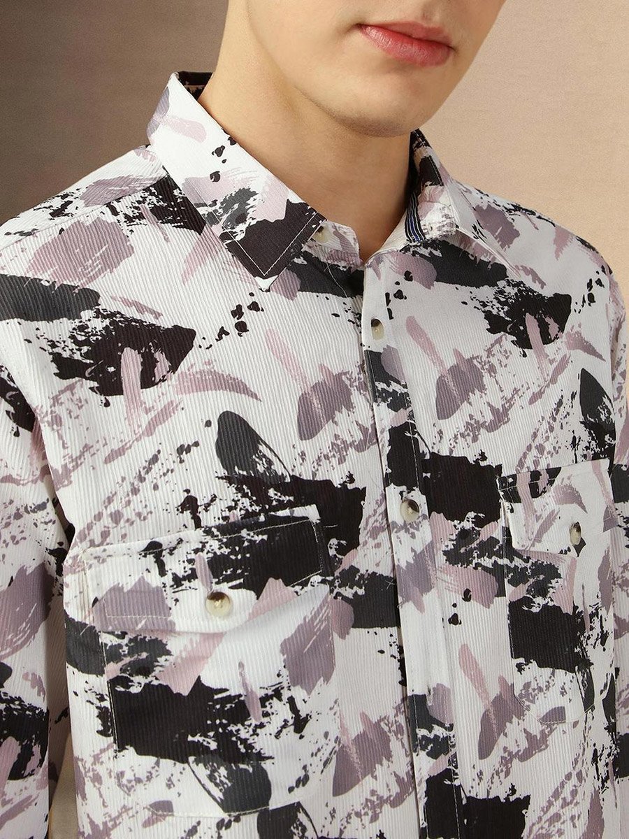 Printed Long Sleeves Casual Shirt
