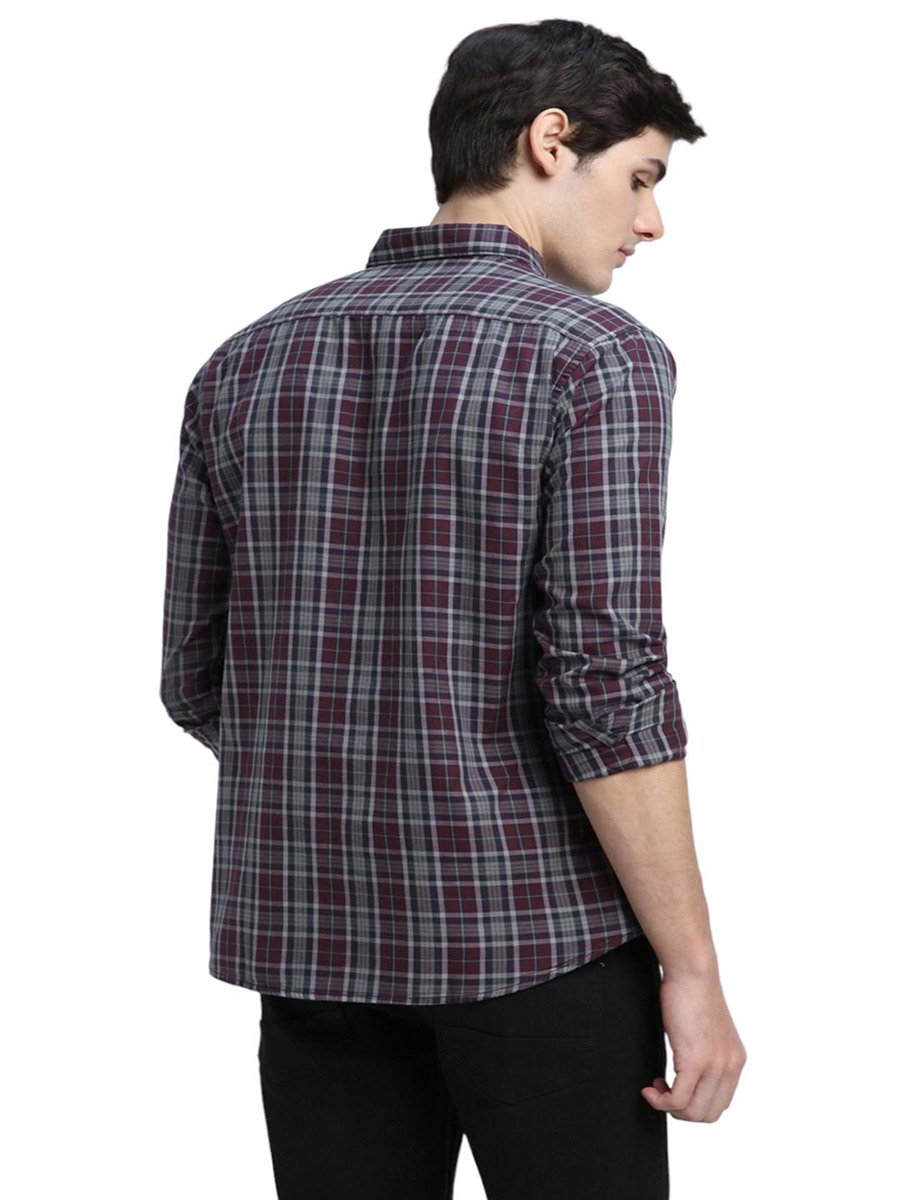 Checked Long Sleeves Casual Shirt