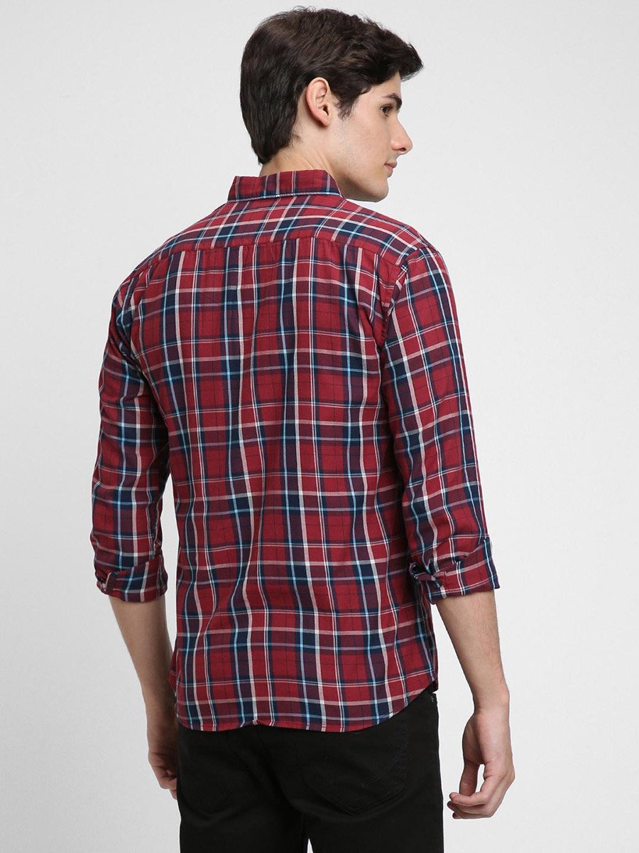 Checked Long Sleeves Casual Shirt
