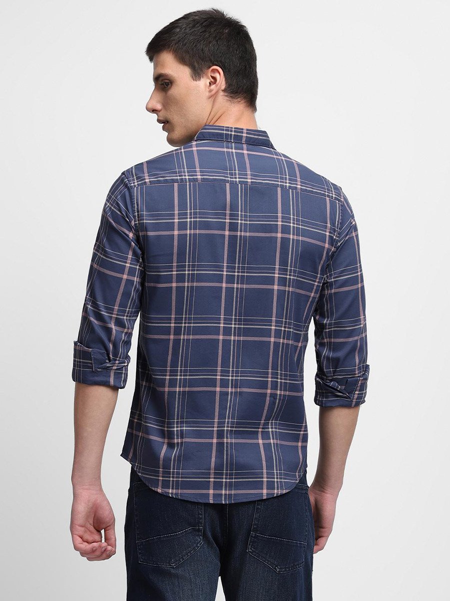 Checked Long Sleeves Casual Shirt