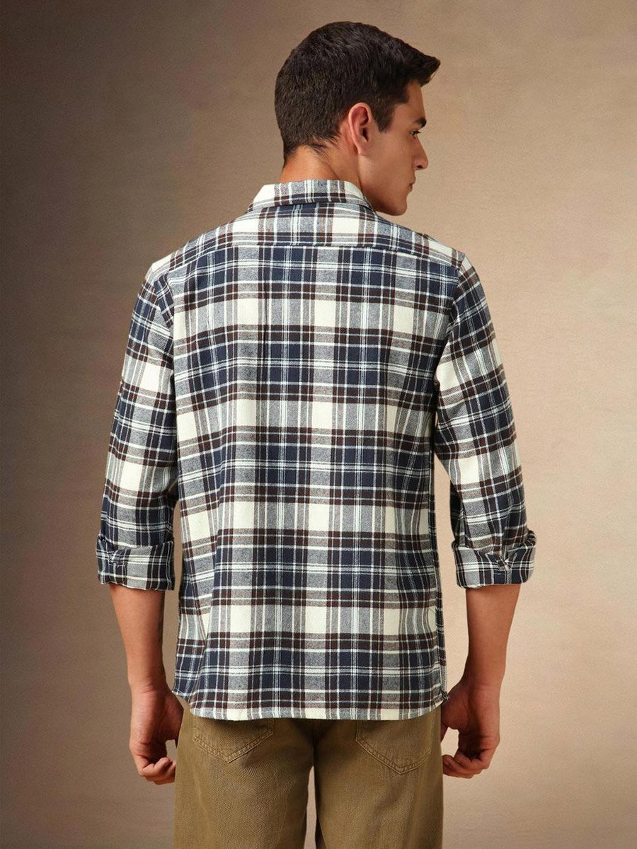 Plaid Flannel Long Sleeves Shirt