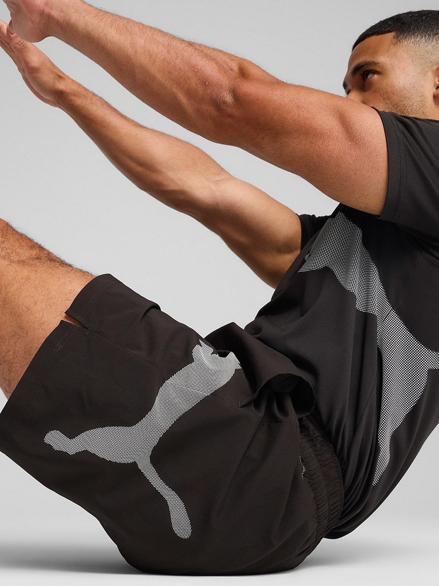 Logo Print Shorts for a Sporty Look