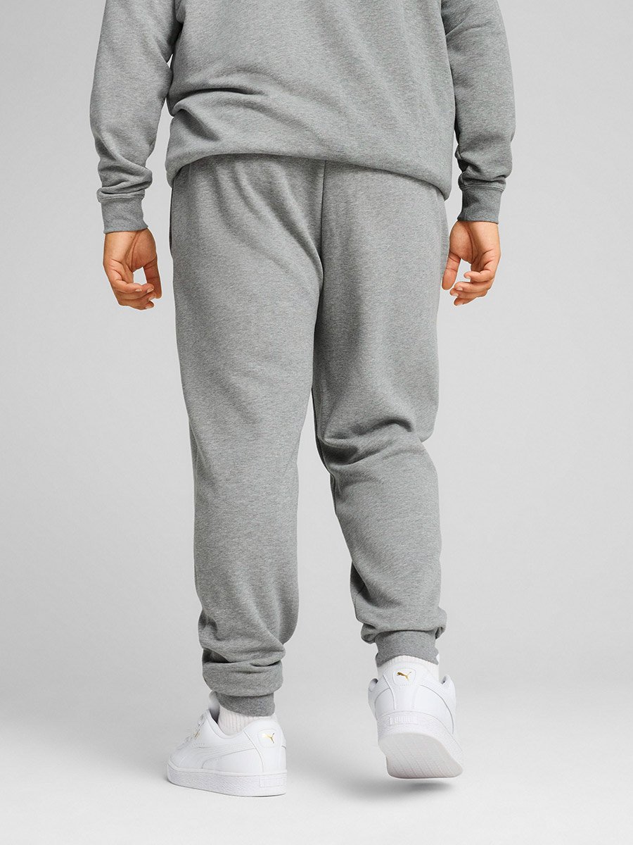 Solid Logo Print Sweatpants