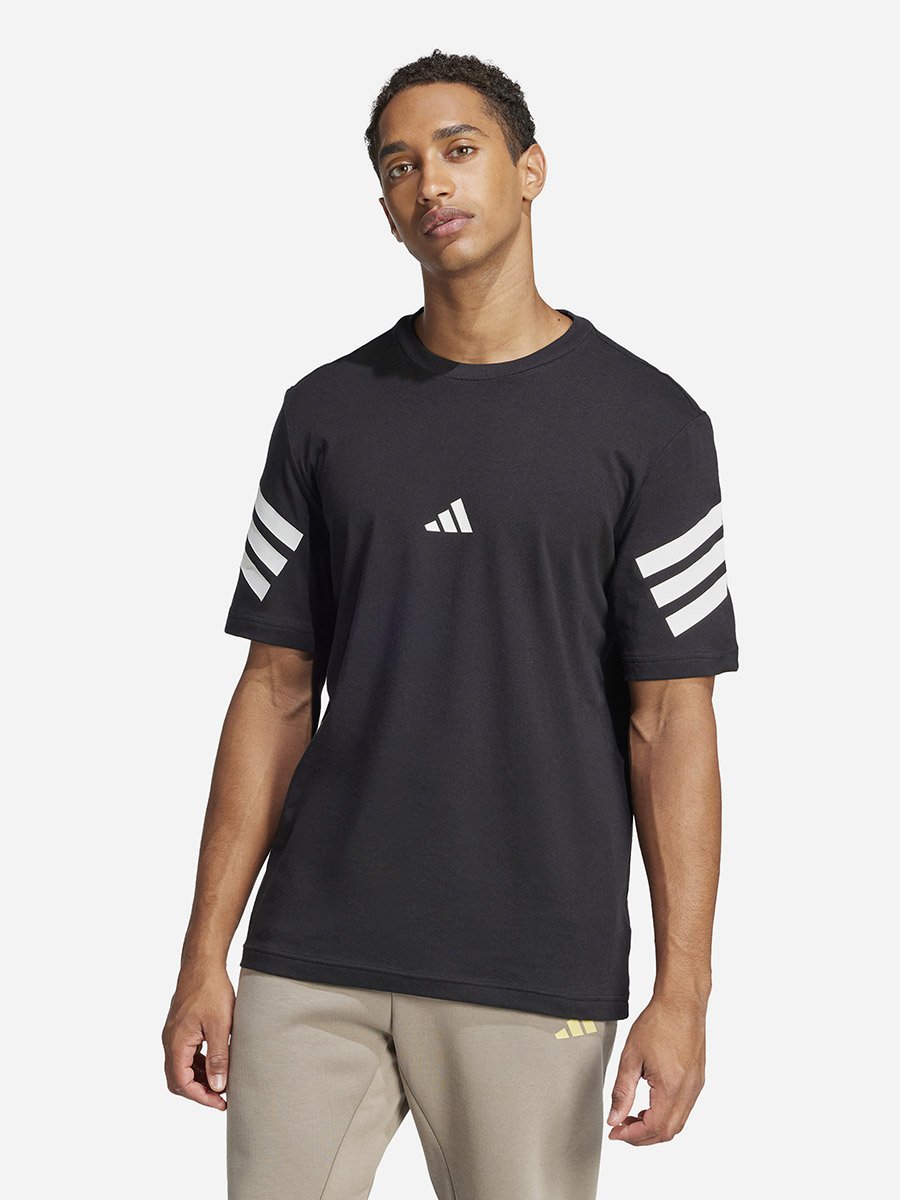 Future Icons Three Stripes Men T-Shirt Black