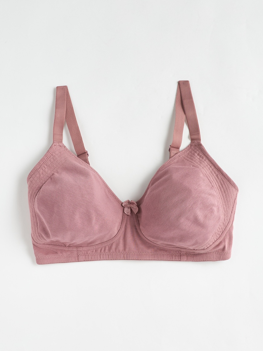Pack of 2 - Plain Bra with Adjustable Straps