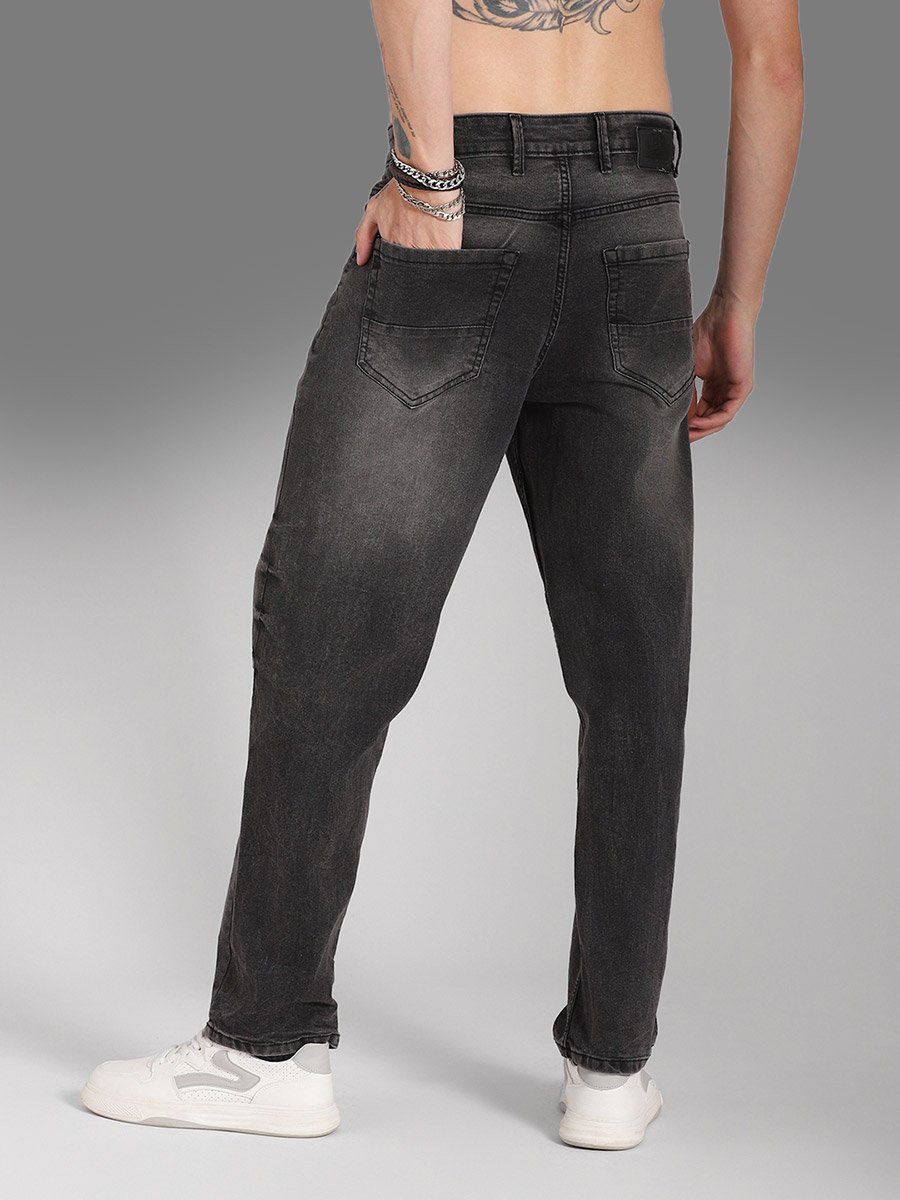Mid Rise Distressed Regular Fit Jeans