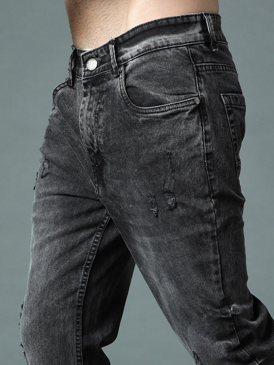 Mid Rise Regular Fit Faded Jeans