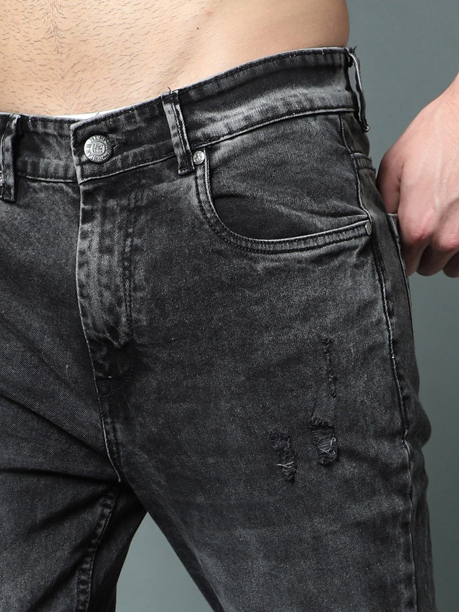 Mid Rise Regular Fit Faded Jeans