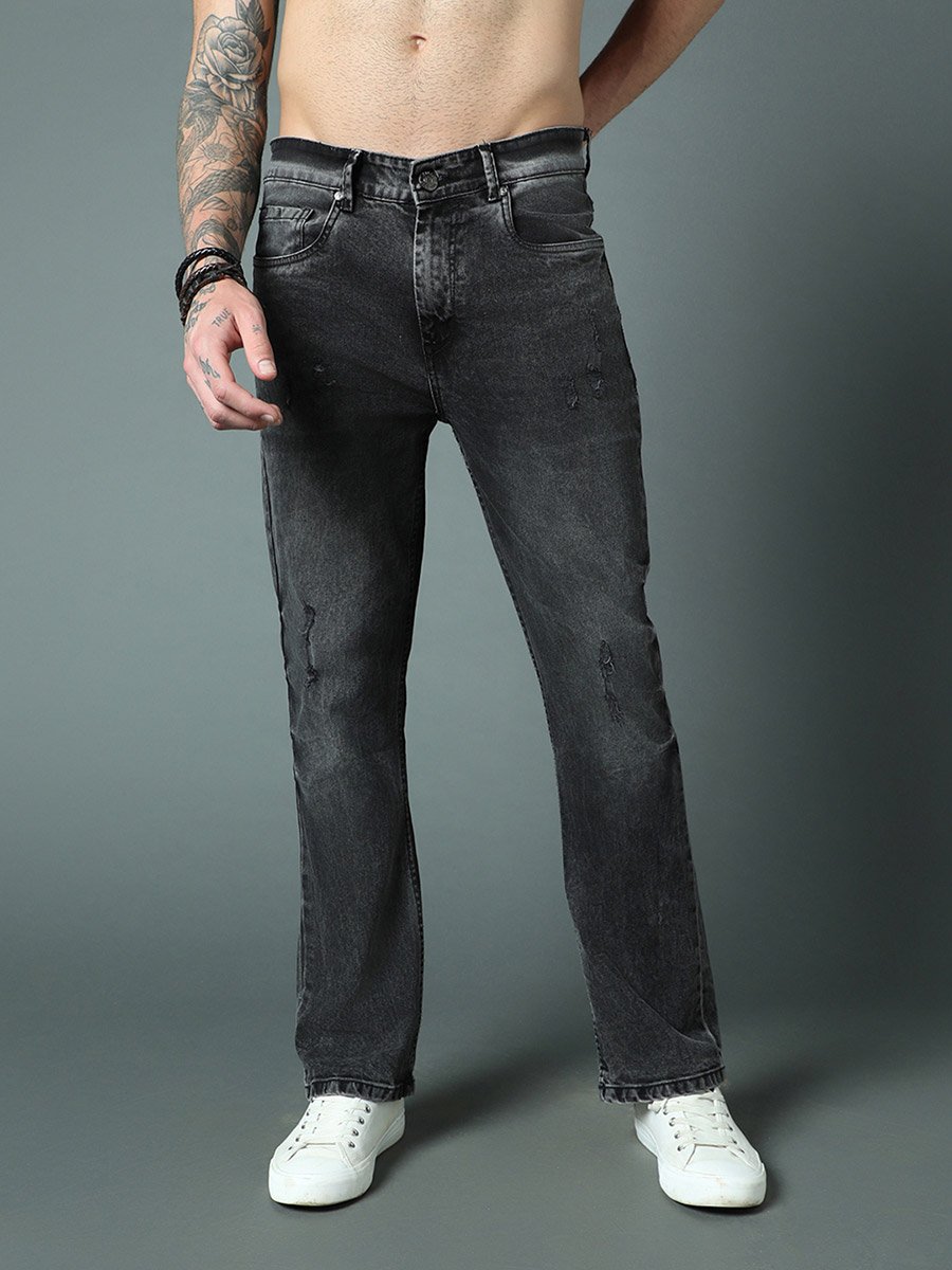 Mid Rise Regular Fit Faded Jeans