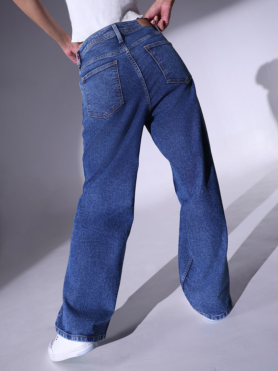 Low Rise Oversized Jeans 