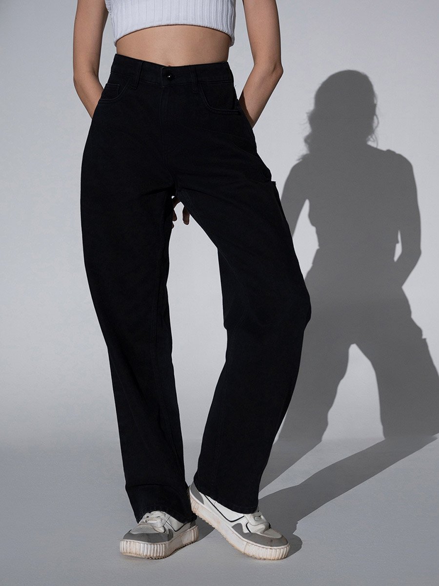 High Rise Relaxed Fit Jeans