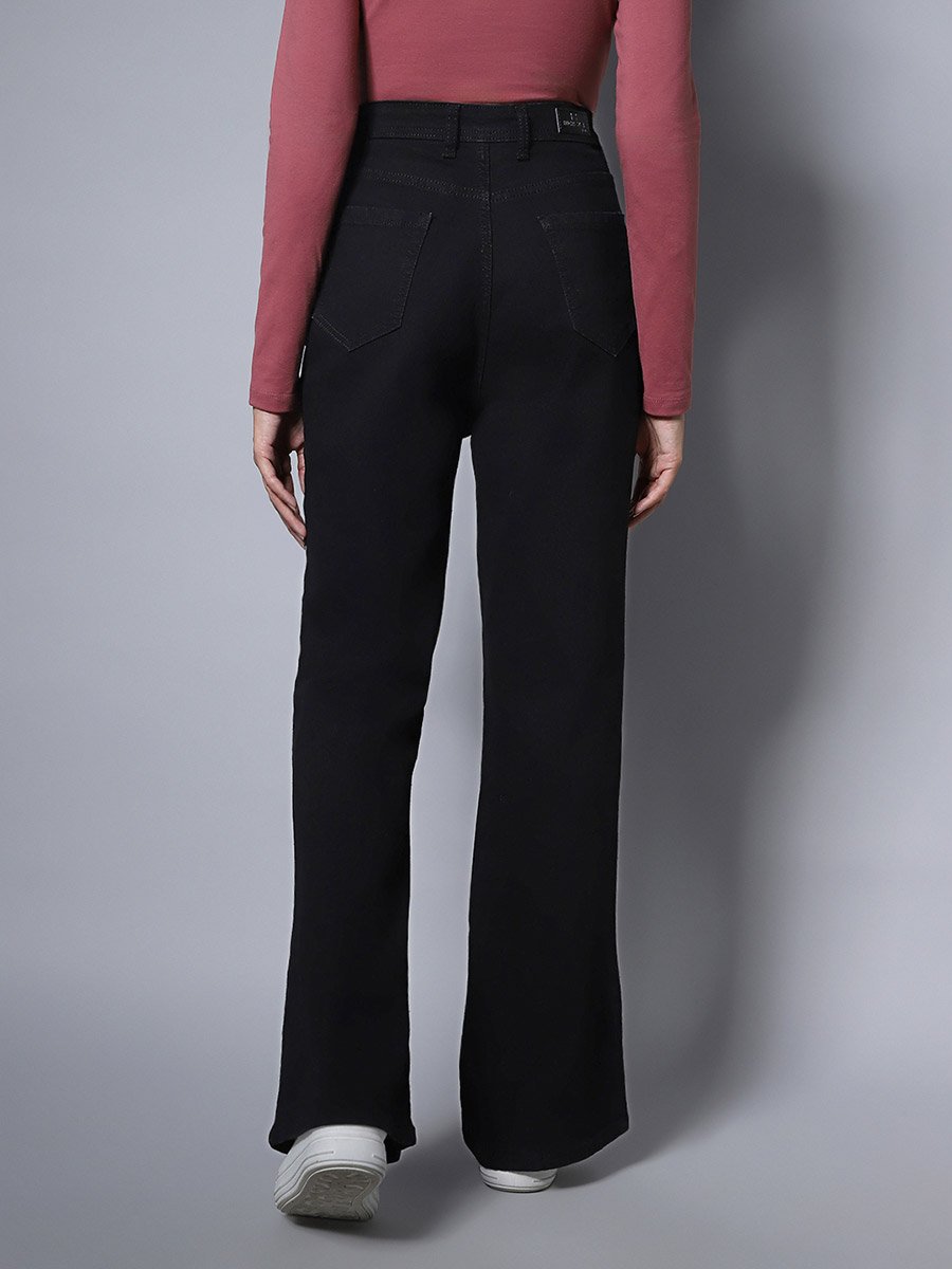 High Star Women Black Jeans