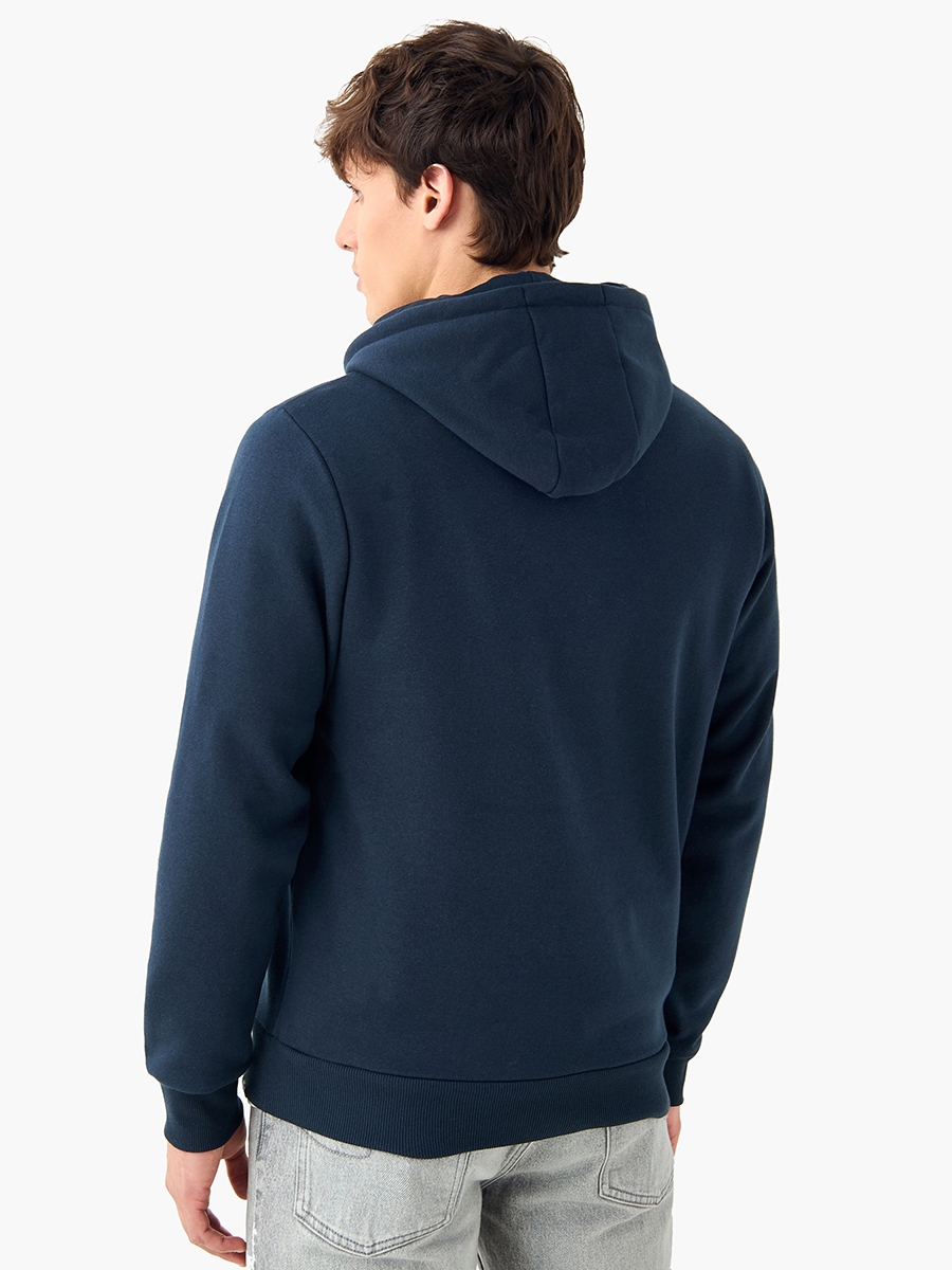 Printed Hooded Sweatshirt with Long Sleeves