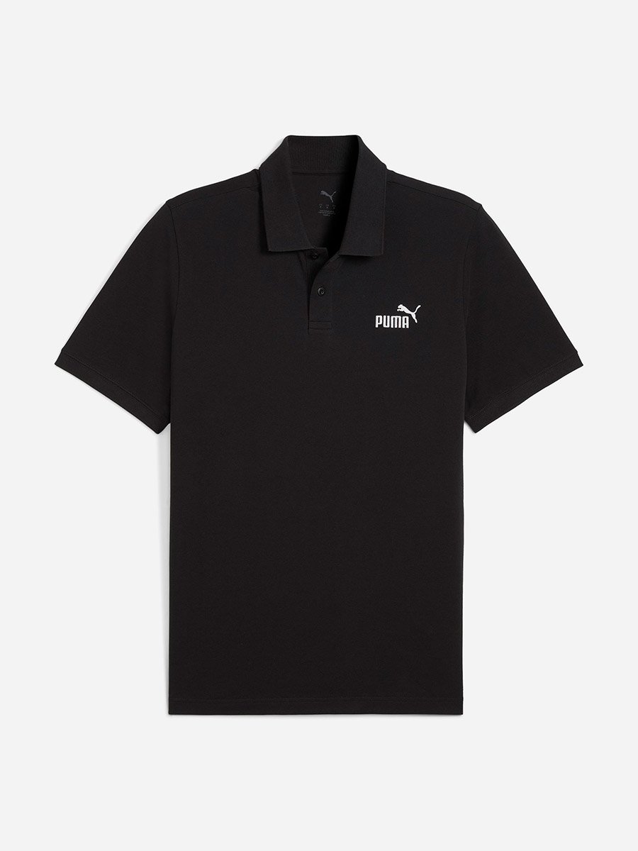 Essential Embroidered Logo Polo Neck T-Shirt