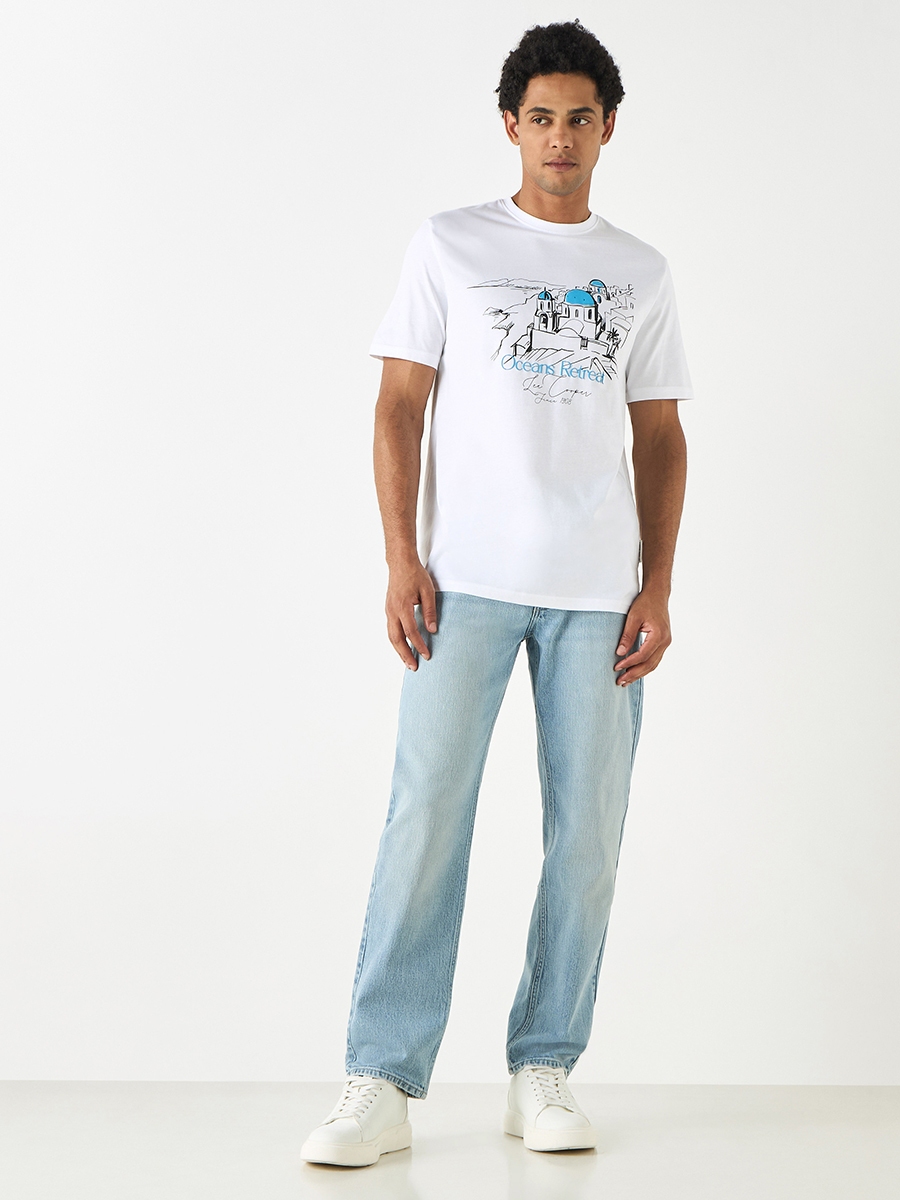 Lee Cooper Straight Cut Jeans with Pockets